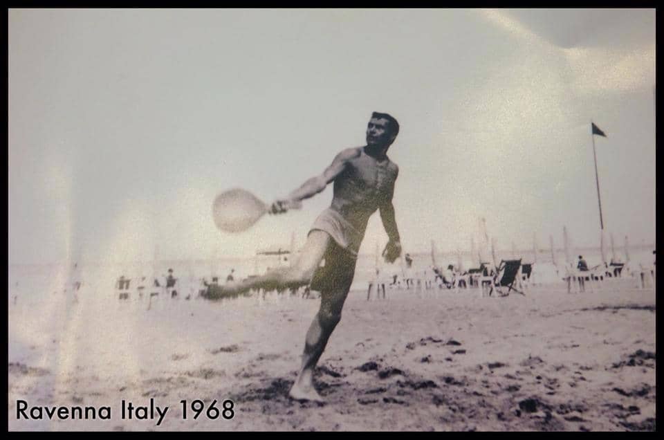 Origem Beach Tennis 1968 Ravenna Italy